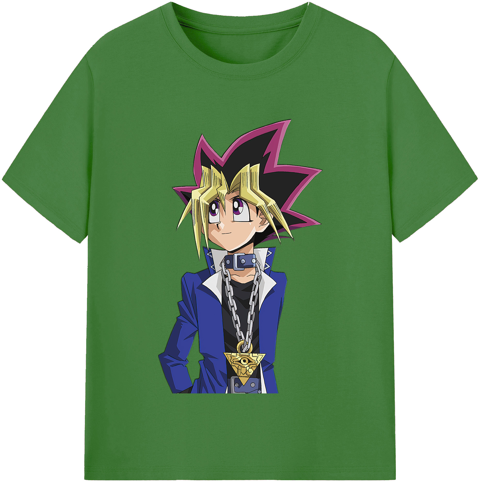 （画像用） 遊☆戯☆王 Yu-Gi-Oh! レディースカジュアルプリントTシャツ（綿100％）